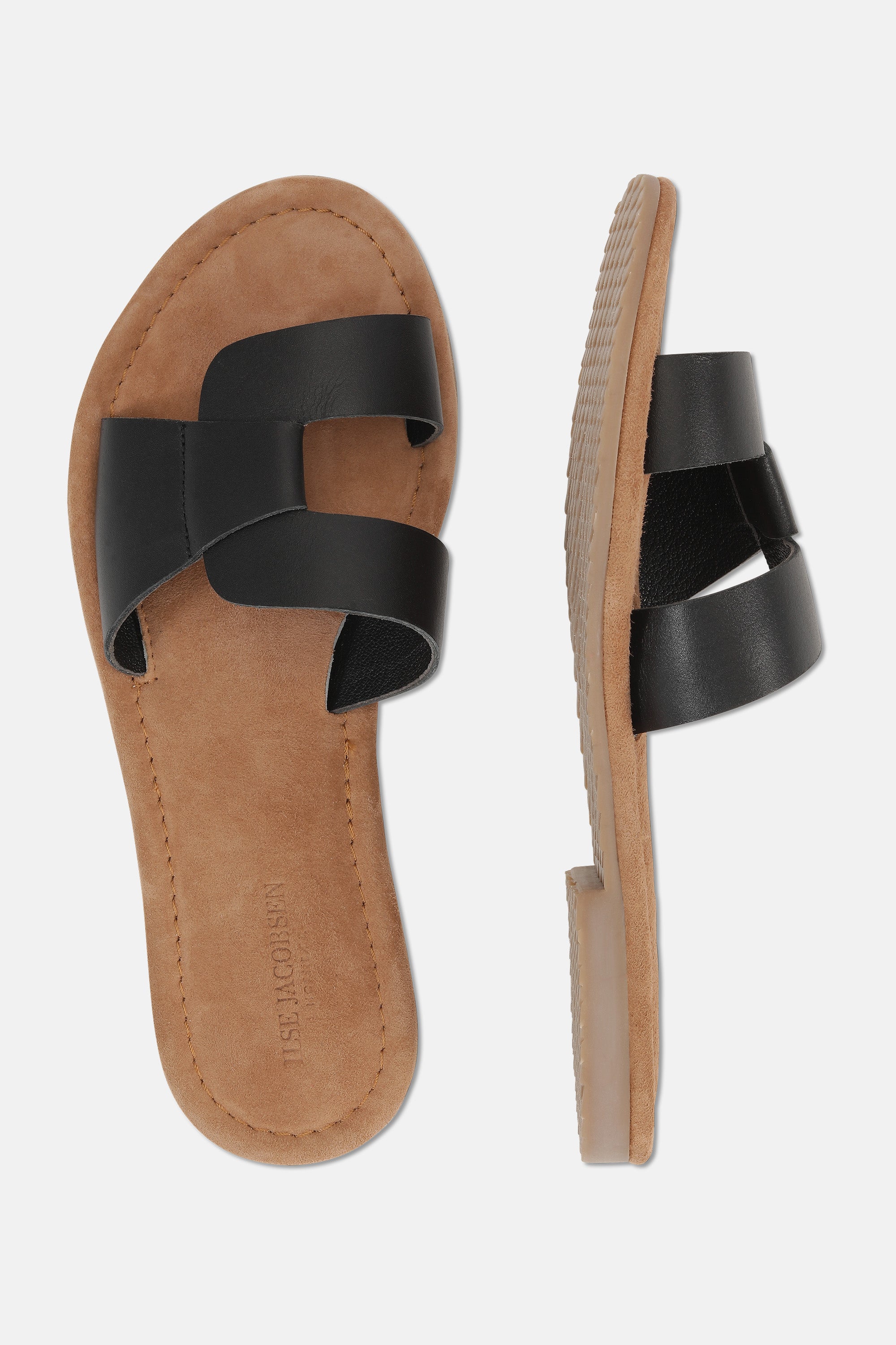 Ilse Jacobsen Hornbæk Footwear Leather Sandal Sandals 001 Black